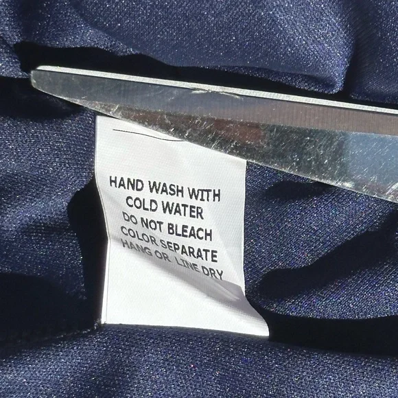 Altar’d State Navy Red Embroidered Maxi Dress Boho Floral Mesh Sleeveless Large - Picture 7 of 9